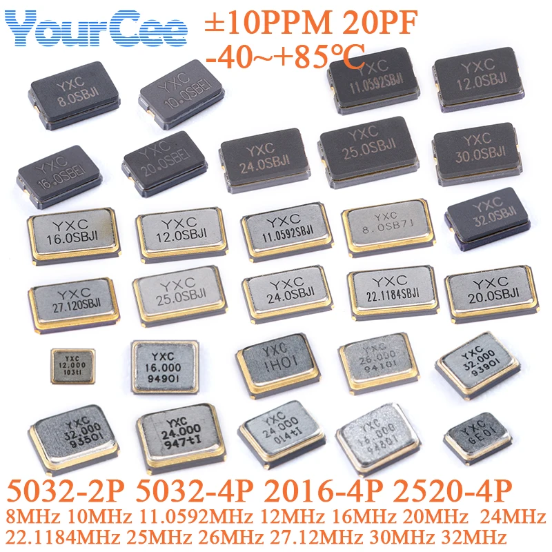 10Pcs 5032-2P 50322…