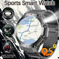TR3 MAX Sports Smart Watch Men 1.53-inch HD Screen Bluetooth Call LED Flashlight Compass Health Monitoring Smartwatch 2025 NEW