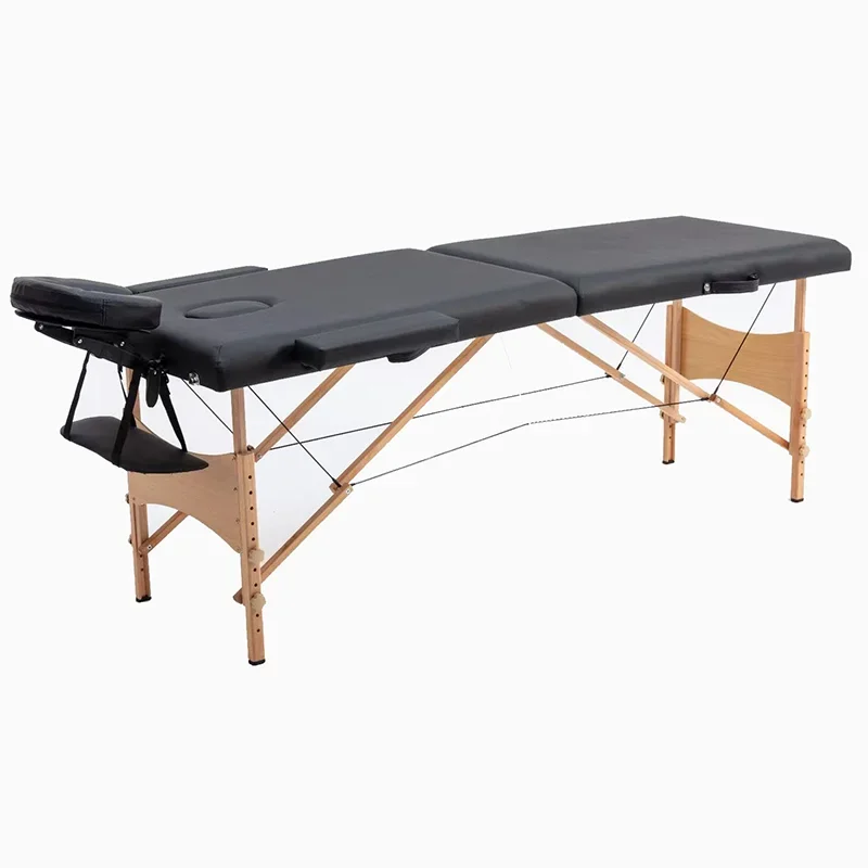 High Quality Foldable Wooden Massage Bed for Beauty Salons & Shops for Facial Eyelash Treatments SAP Furniture