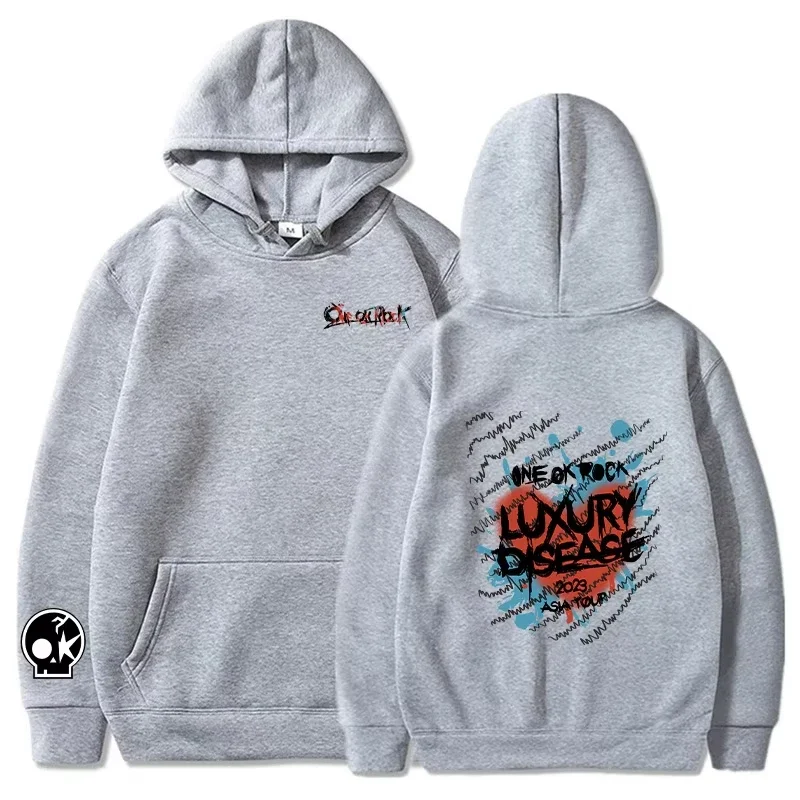 2025 واحد موافق روك هوديس الرجال موضة كم طويل بلوزات ومي هوديس النساء الرجال طويلة الأكمام مقنعين للجنسين كول البلوز جلطة