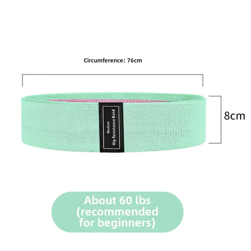 1/3 Pcs Squat Yoga Resistance Band Cotton Hip Ring Exercise Squats Trainer Elastic Belt Tension Yogas Sport Pilate Fitness Bands