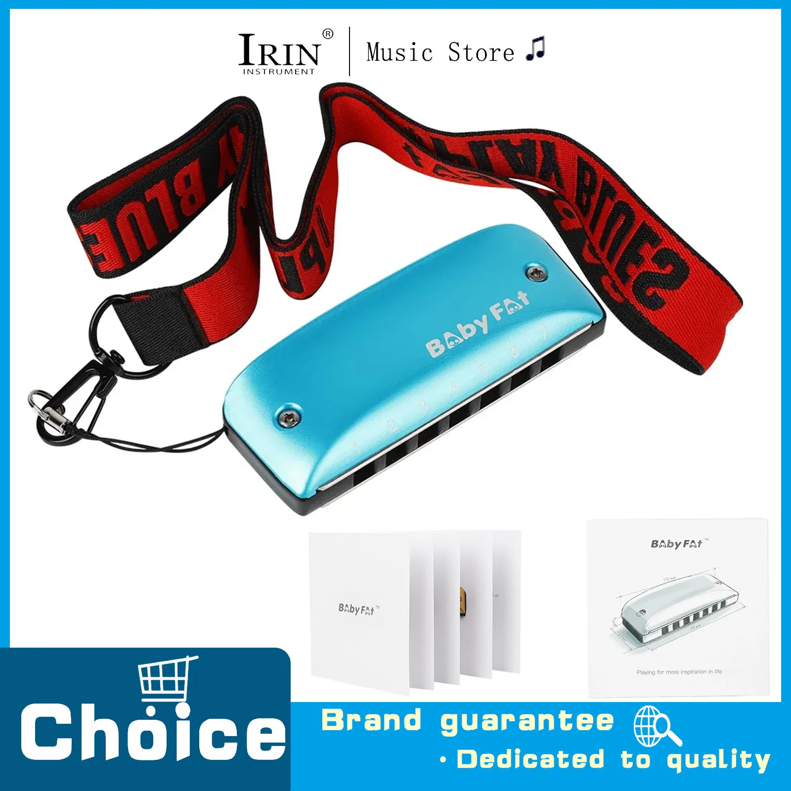 7-Hole Harmonica A …