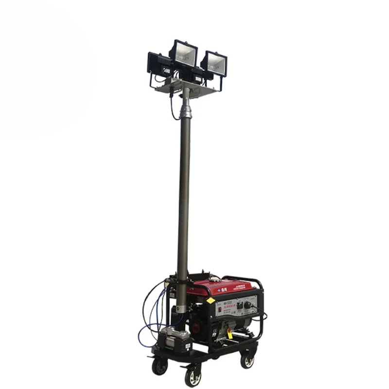 Field Mobile 3/5KW Lighting Generator Light Camping Gasoline Generator Outdoor Portable