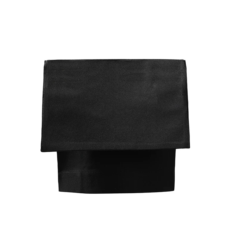 Chapeau Hanfu ancien pour hommes, chapeau noir pour enseignant d'étudiant traditionnel chinois, coiffure pour hommes, serviette confucian Vintage, chapeau de Cosplay 54-62cm