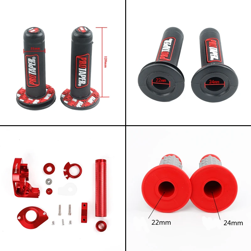 Sepeda motor 22mm Gas Twist cepat pegangan Throttle grip pegangan 1200mm kabel Throttle untuk Honda Yamaha Kawasaki Suzuki ATV