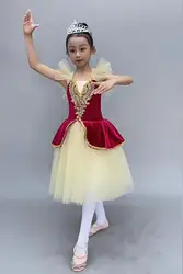 Children Girls Giselle Professional Ballet Tutu Dress For Girl Swan Lake Dance Ballerina Costumes Wear Performance Ballet Skirts