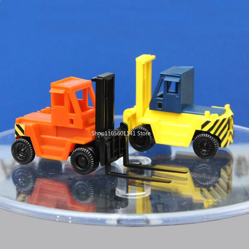 TOMIX N Scale Railway Train Model Forklift 2 Sets Yellow and Orange Two Colors Available Railway Train Model 3517 3518 Toy