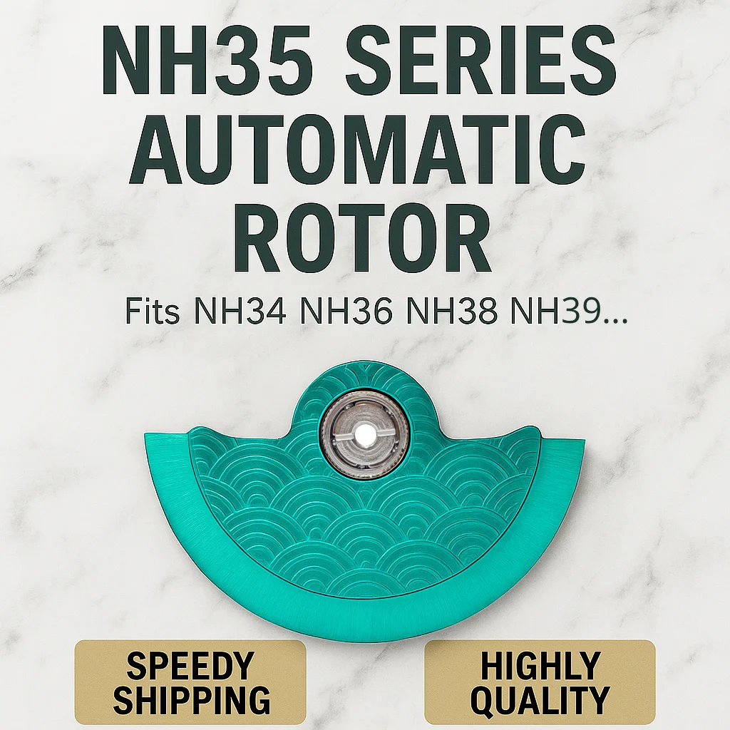 Watch Movement Rotor Part Mod NH Oscillating Weight Rotor Automatic Rotor for NH34 NH35 NH36 NH38 NH39 Movement Auto Hammer