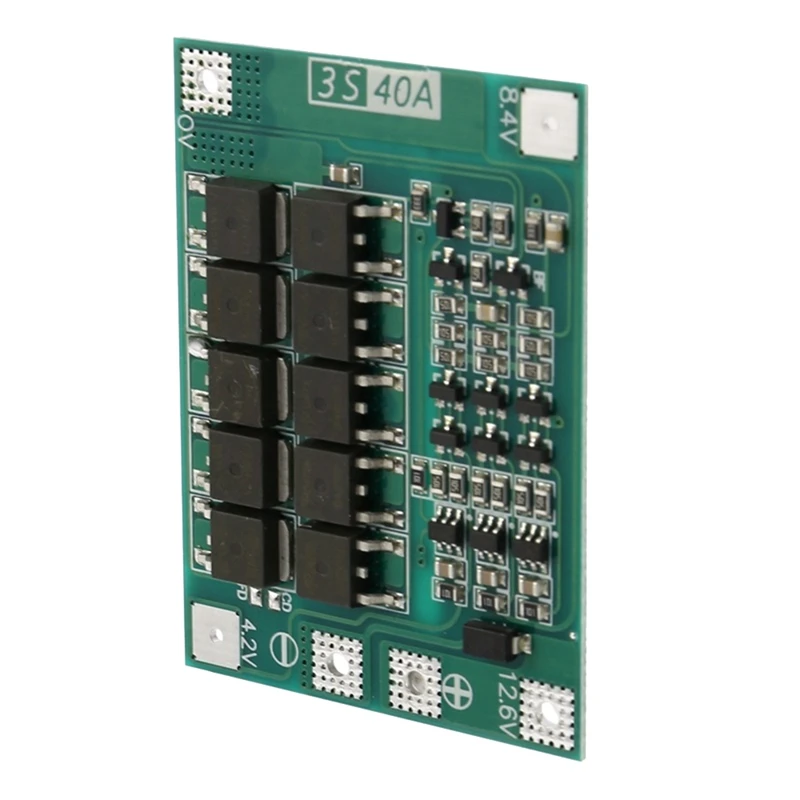 3S 40A 18650 Li-Ion Lithium Battery Protection Board Battery Charging Board Bms For Drill Motor 11.1V 12.6V Module