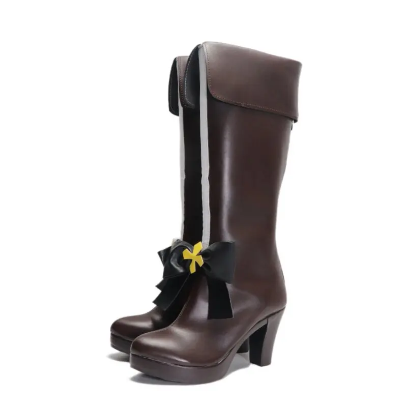 Anime The Magical Revolution of the Reincarnated Princess and the Genius Young Lady‌ Cosplay Shoes PU Leather Boots For Carnival
