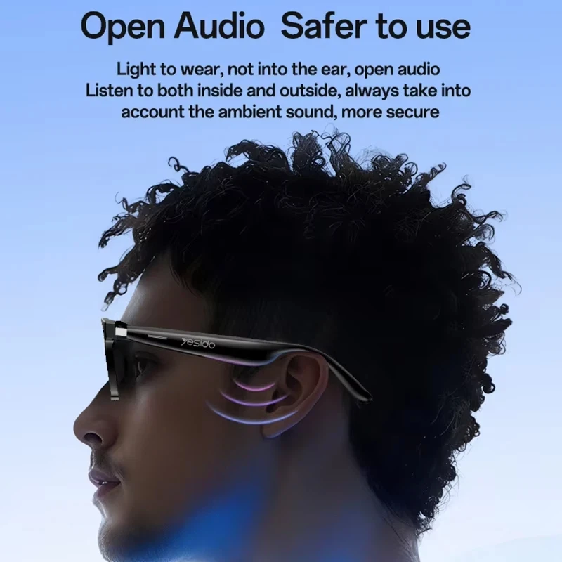 OnePlus Smart Bluetooth Glasses Multi Functional Long Endurance Cycling Outdoor Sports Comfortable Waterproof Music Glasses NEW