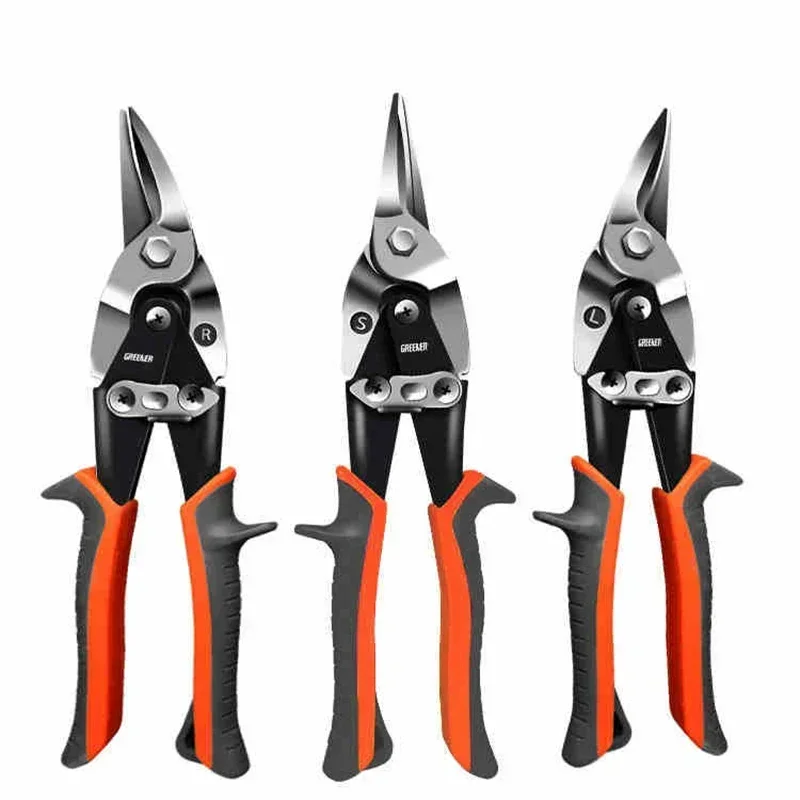 

Industrial Shears Scissors Shear Tin Aluminum Buckle Plate Strong Shear Stainless Steel Light Steel Keel Aviation Scissors