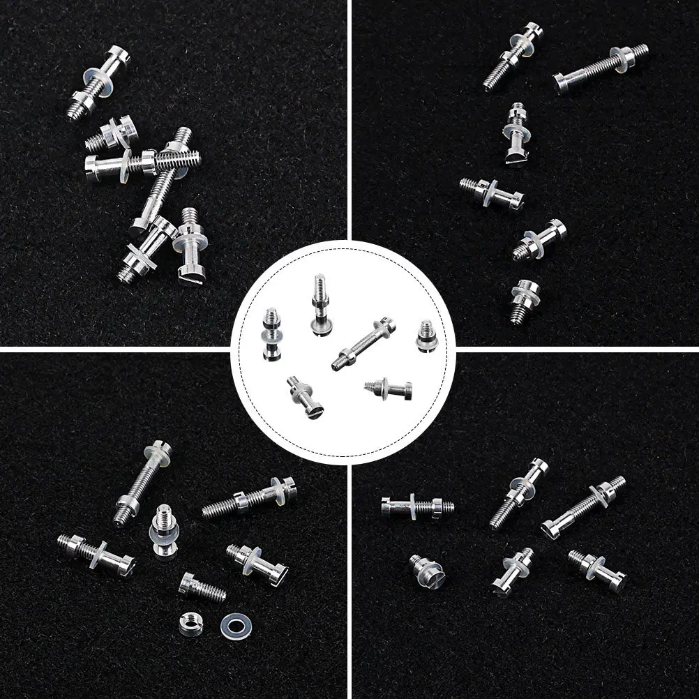 

Скобы для крепления картриджа проигрывателя с шайбами, прочные, устойчивые к коррозии, высококачественные