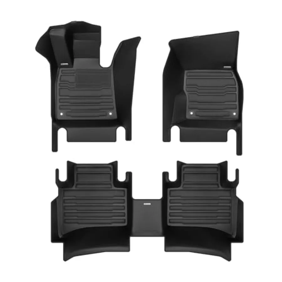 

TuxMat - Custom Car Mats for Maserati Grecale 2023-2026 Models - Full Set with Maximum Coverage All-Weather Protection Laser Me