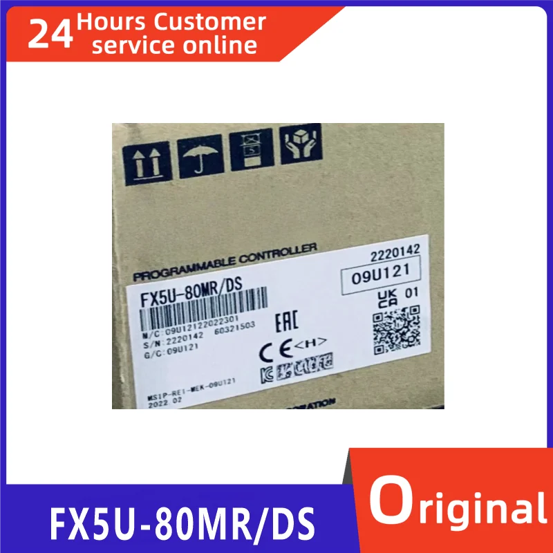 

Совершенно новый оригинальный PLC 24V источник питания FX5U-80MR-DS