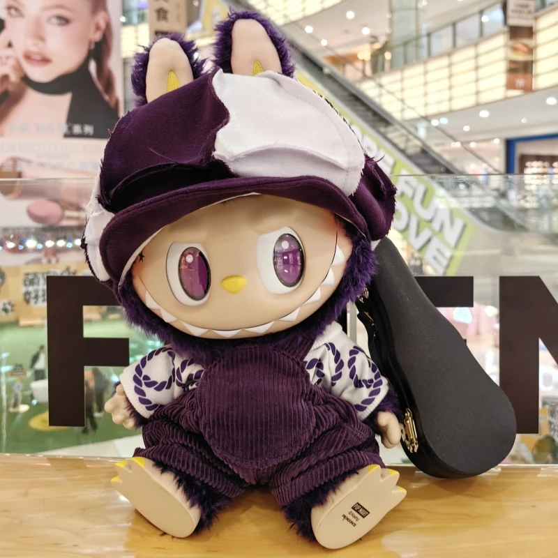 

For 40CM Reference Bubble Mart Polanxi Co branded Milan LABUBU Vinyl Doll Dress ZIMOMO Dress Set