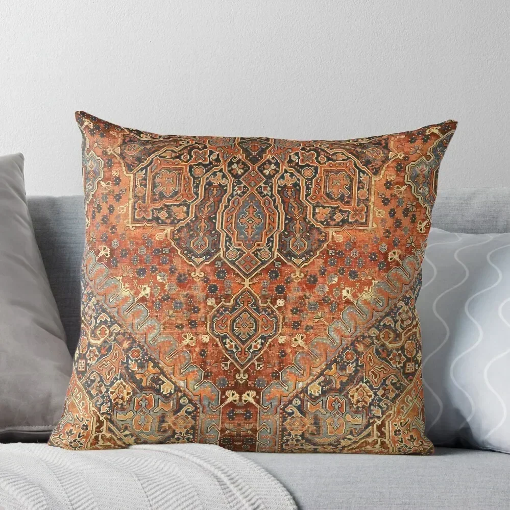 

Golden Oriental Heritage Traditional Moroccan Style Throw Pillow luxury decor Luxury Living Room Decorative Cushions pillow