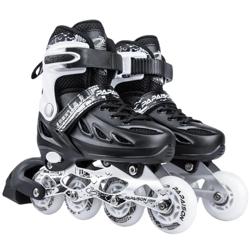 

Straight-rolling All-reflective Adjustable Roller Skates