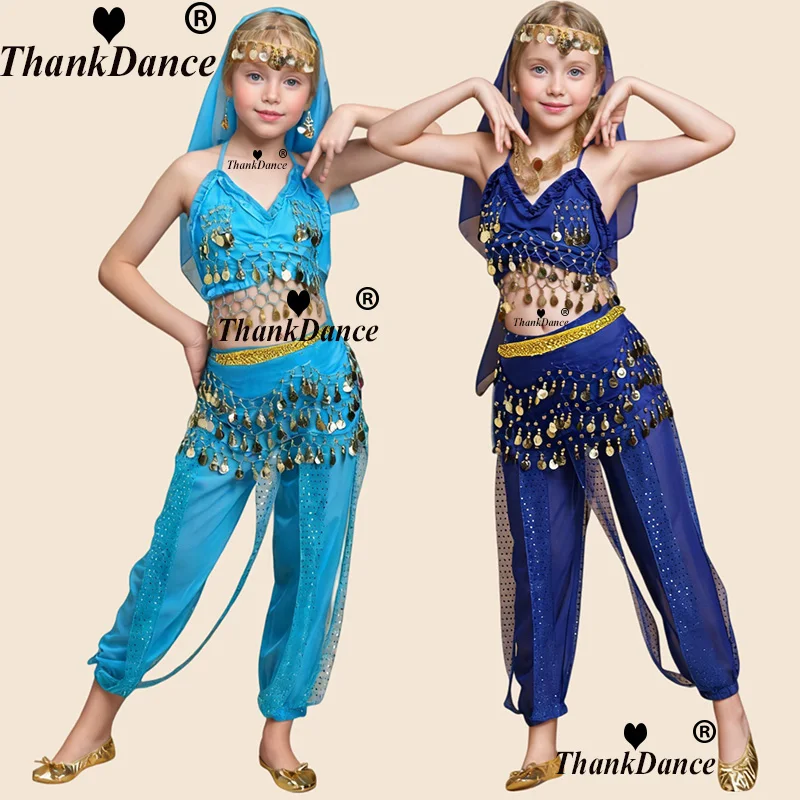Strój do tańca orientalnego dla dziewczynki, kostium do tańca brzucha dla dzieci, kostiumy do tańca brzucha dla dziewcząt, kostiumy sceniczne, kostiumy do tańca brzucha dla dzieci