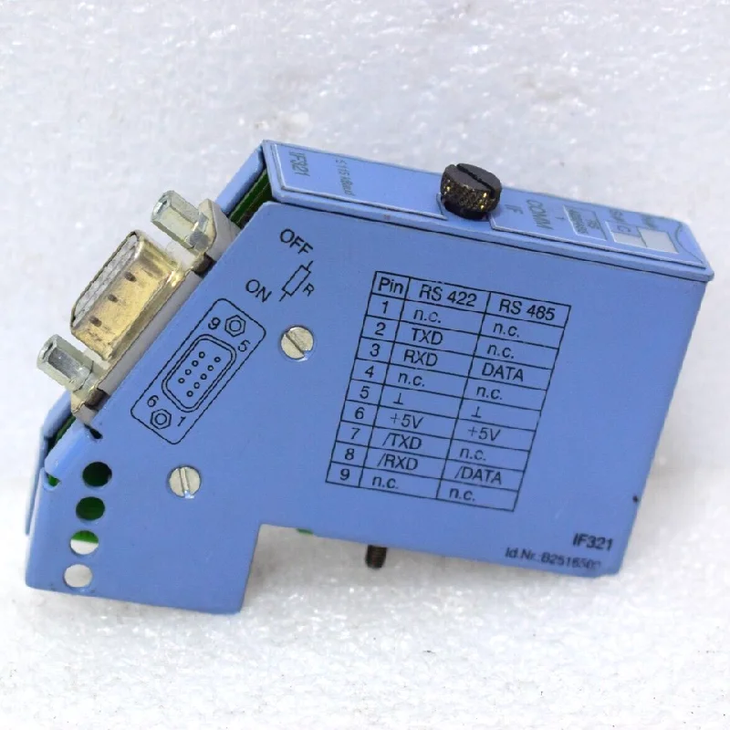 New and Original AUTOMATION 7IF321.7 INTERFACE MODULE RS485 / RS422 IF321 PLC Programming Controller
