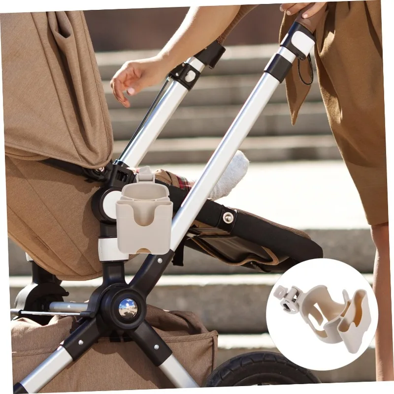 Pram Cup Holders Children's Stroller Bottle Holders Pram Bottle Holders Anti-Slip Design Pram Accessories Mobile Phone Holders