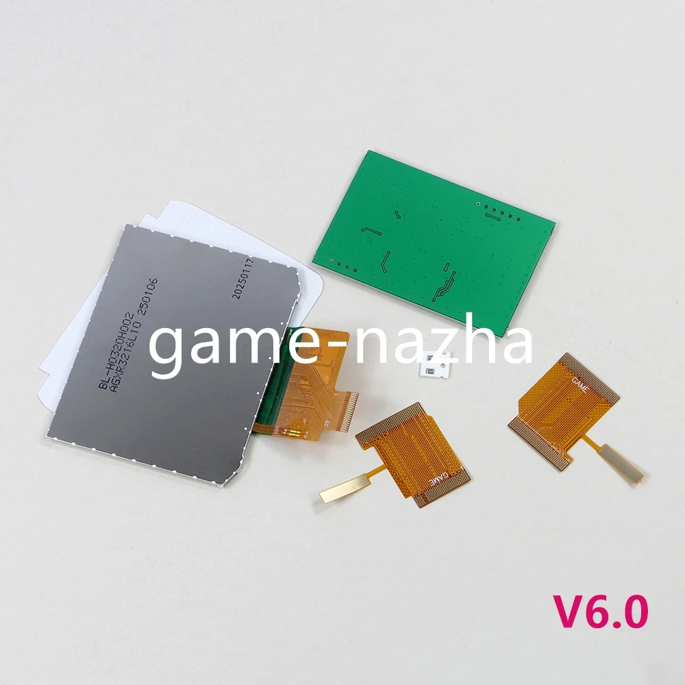 

1 комплект для Nintendo GameBoy Advance, 3-дюймовый ЖК-экран с подсветкой для GBA V6.0, комплекты для замены экрана IPS
