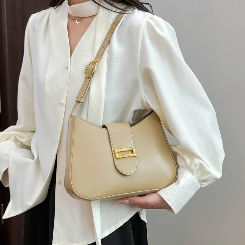 

Модная классическая кожаная большая сумка для женщин, элегантная сумка-мессенджер, роскошная сумка через плечо через плечо