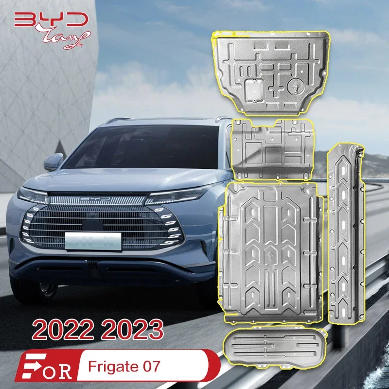 

3D для BYD Frigate07 DM-i 100 км 205 км DM-p 175 км 2022 двигатель расстояние Нижняя Защитная панель автомобильные аксессуары