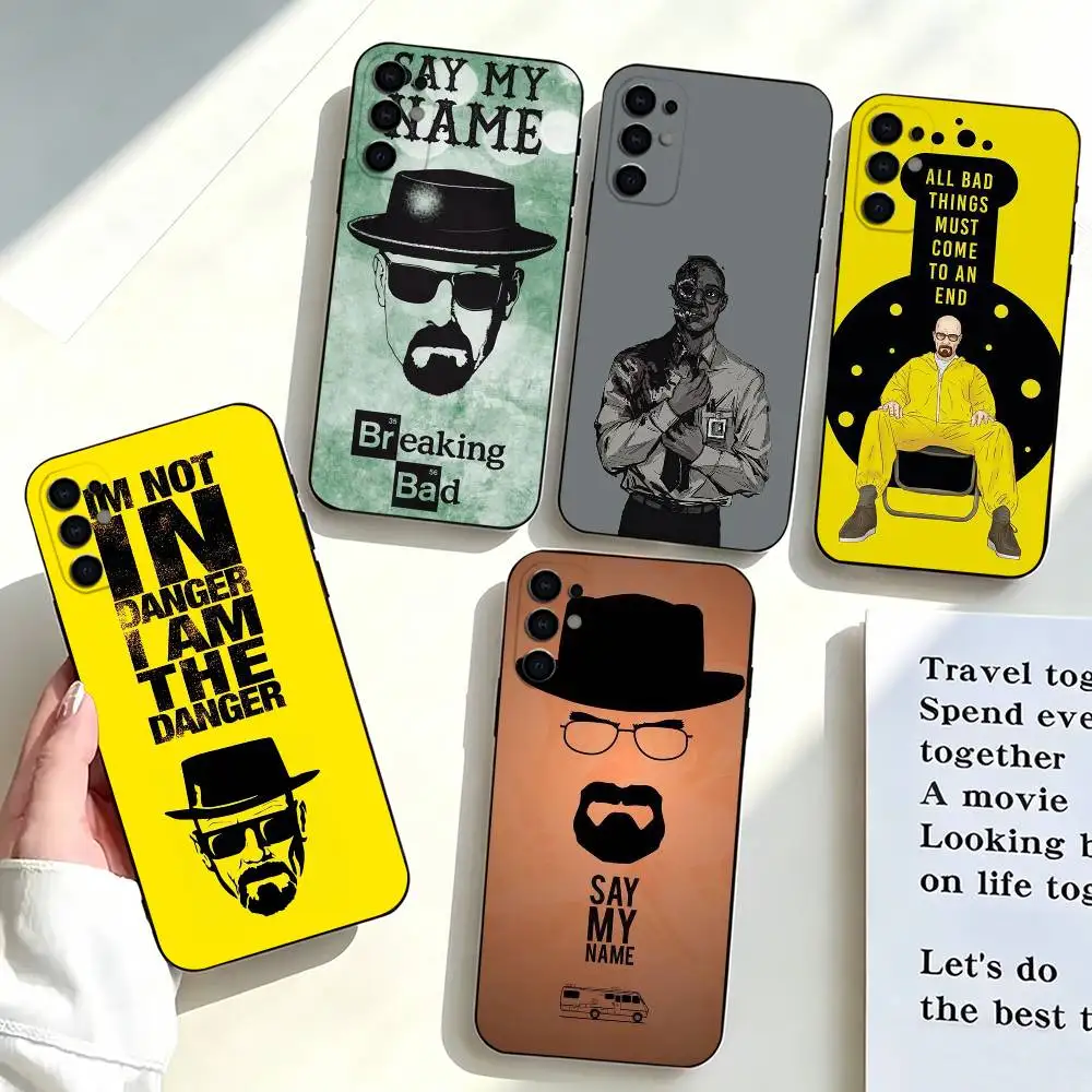 Breaking-g Bad-d   Phone Case For Samsung S25,S24,S21,S22,S23,S30,Ultra,S20,Plus,Fe,Soft Silicone Black Cover