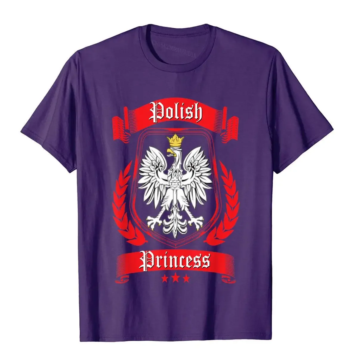 Polish Princess Shirt Dyngus Day Poland Eagle Daughter T-Shirt Holiday Tops Shirt For Men Wholesale Cotton Top T-Shirts Street