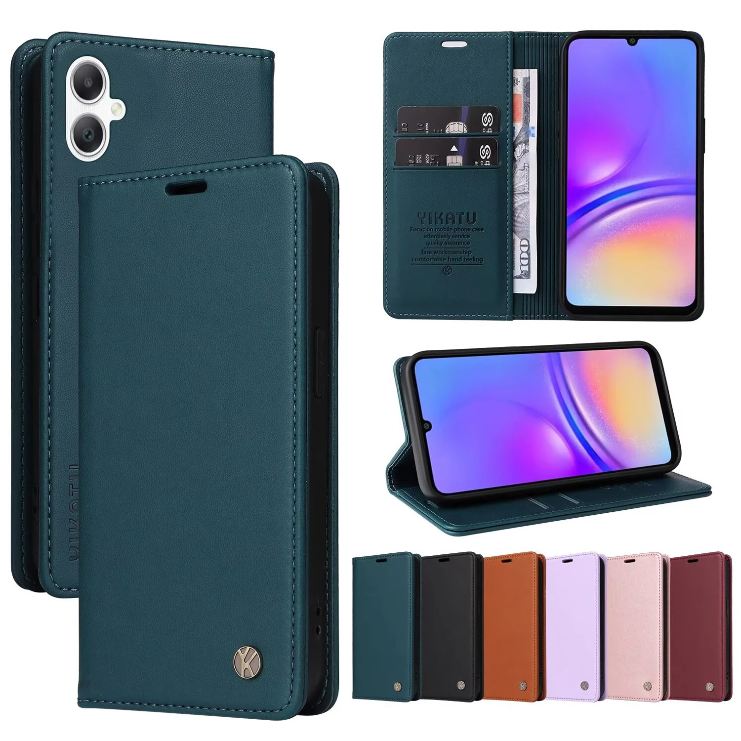 

Wallet Leather Case For Samsung Galaxy A71 4G A70 A56 5G A55 A54 A53 A52 A51 A50 A42 A41 A40 A36 A35 A34 A33 A32 A31 A30 A26 A25