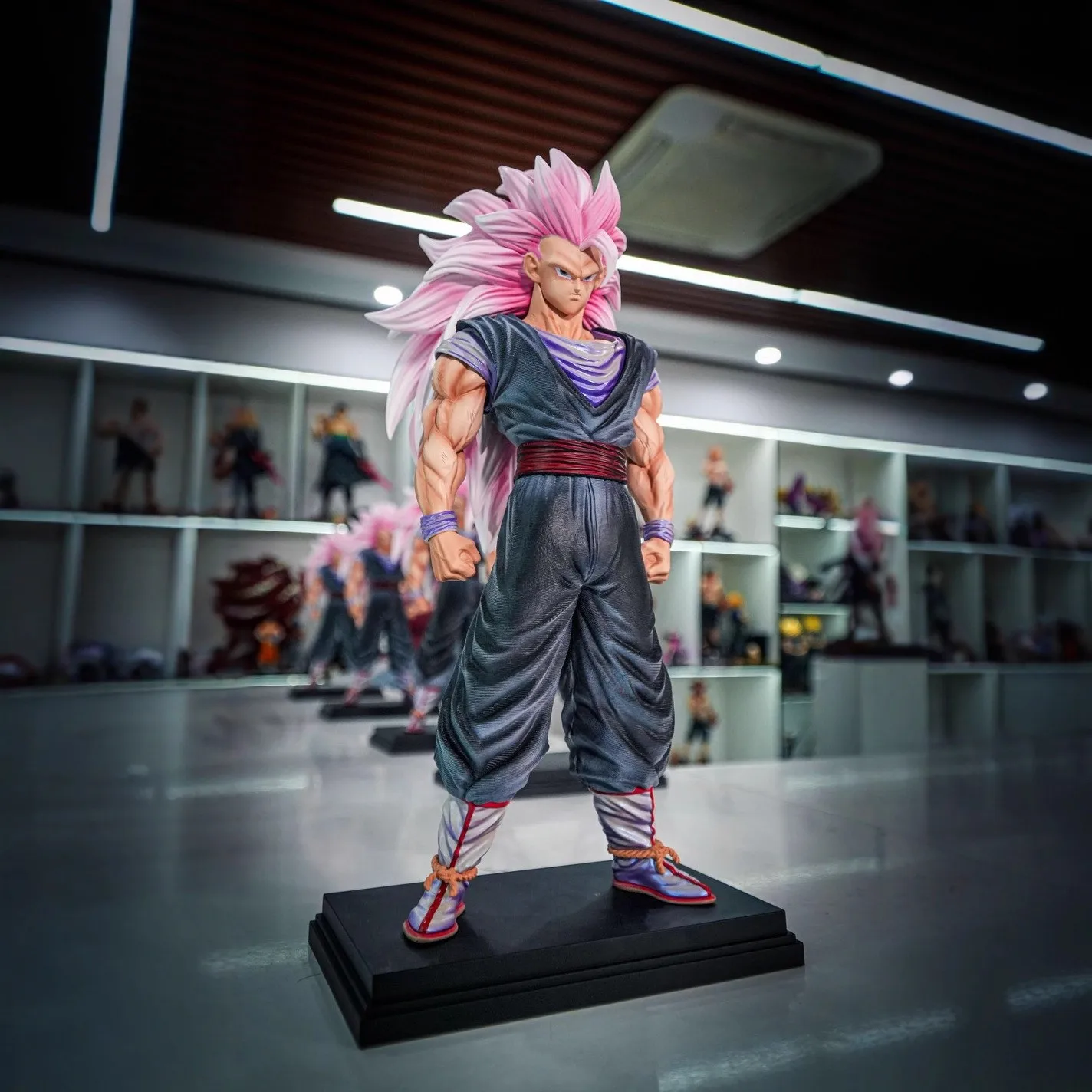 Anime Dragon Ball Son Goku Action Figures Figure Super Saiyan 3 Goku Figurine Pvc Doll Statue Collection Model Kids Toys Gifts