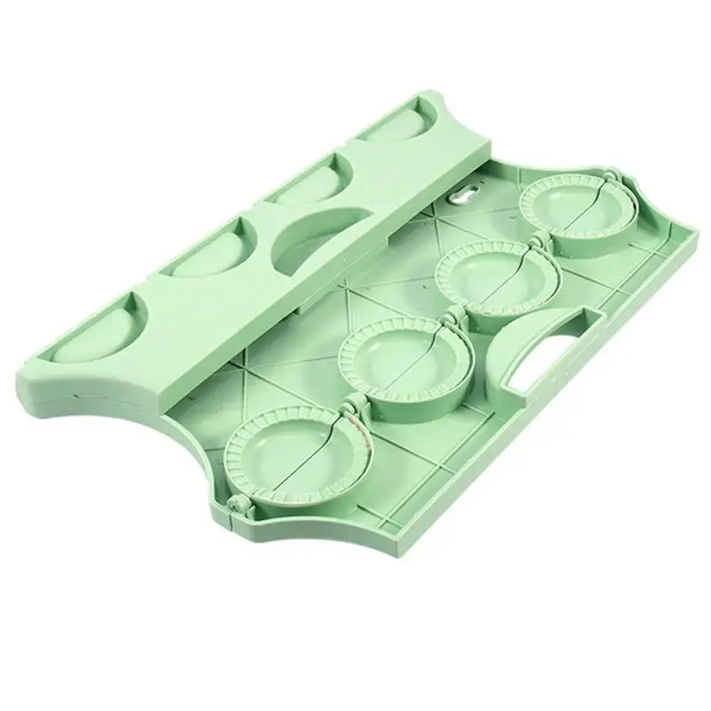 Dumpling Press Maker Tool Manual Pastry Wonton Pie Press Maker With 8 Compartments Dough Pastry Ravioli Wrapper Molds For Home