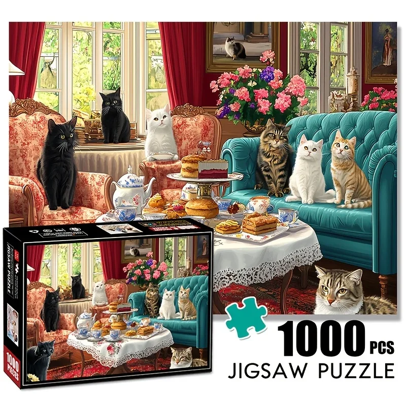 1000Pcs Cat Dinner … - image