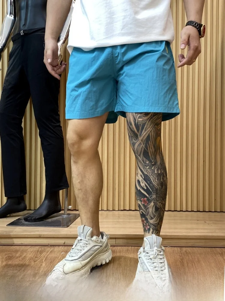 

Outdoor Casual Lightweight Breathable Quick Dry Summer Shorts for Men And Women High Waist Nylon Fabric Fashionable Urban Style