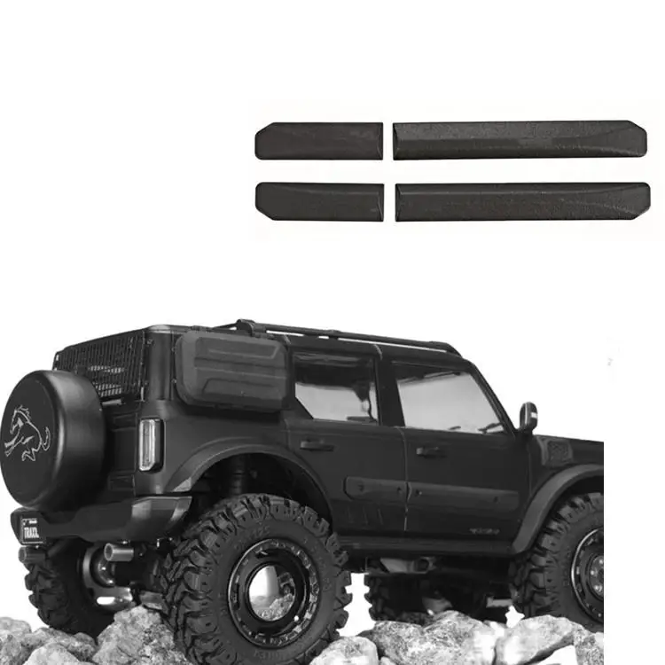 

Для Trax Trx-4m 1/18 Bronco Trx4m Rc Crawler Car Модернизированные детали Боковая юбка с защитой от царапин Нейлон Черный Большой объемный звук