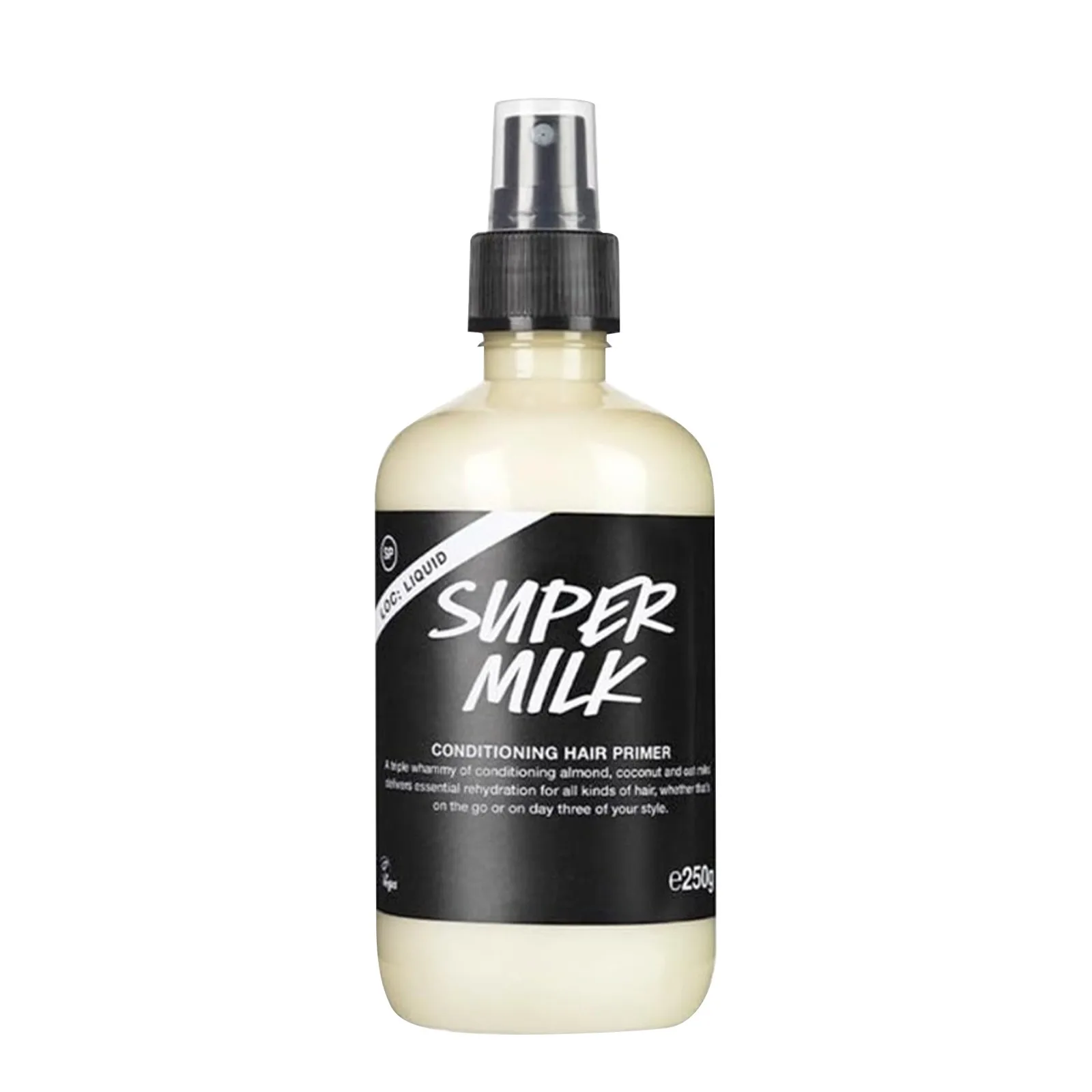 Spray para el cabello súper acondicionador de leche 250 ml, acondicionador de imprimación para el cabello Supermilk, acondicionador para el cabello súper leche, spray para el cuidado del cabello suave