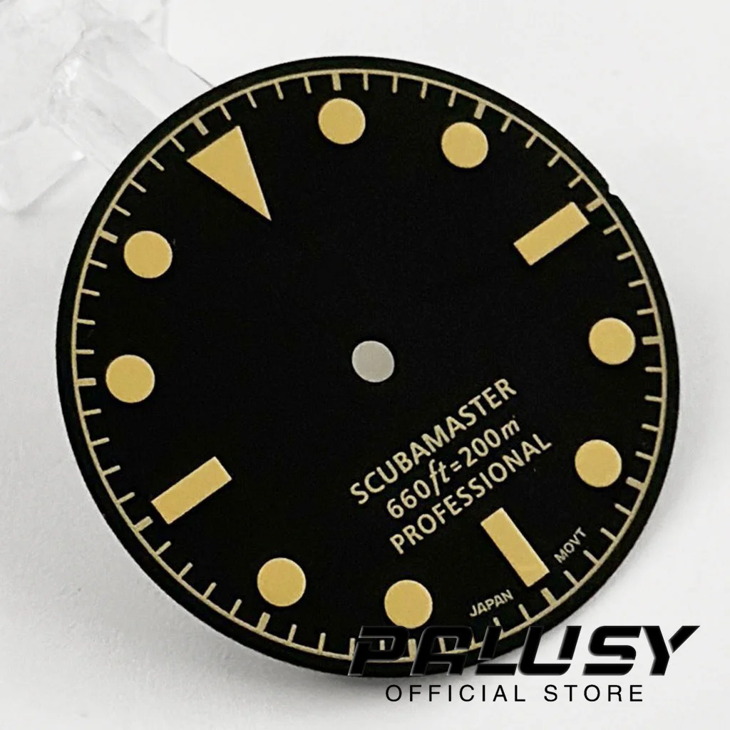 28.5mm Retro Dial Suitable For NH35/NH36 Automatic Movement Sterile Dial Watch Modification Accessories