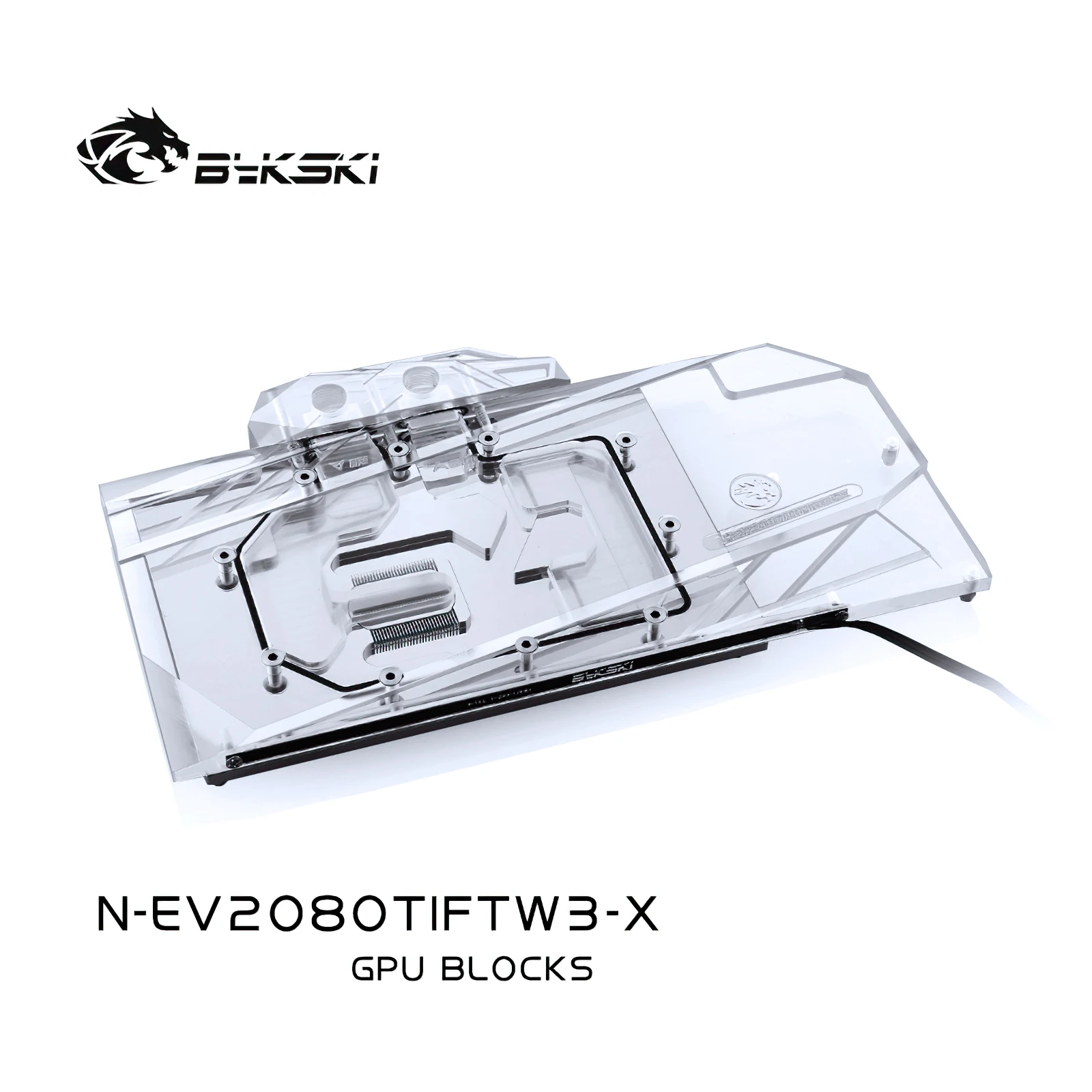 Bykski GPU Water Cooling Block for EVGA RTX2080Ti FTW3 N-EV2080TIFTW3-X