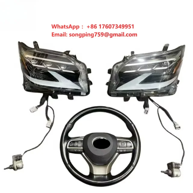 Front Headlight Assembly for Lexus GX460 GX400 2012-2020, Left & Right Side, Upgrade Replacement