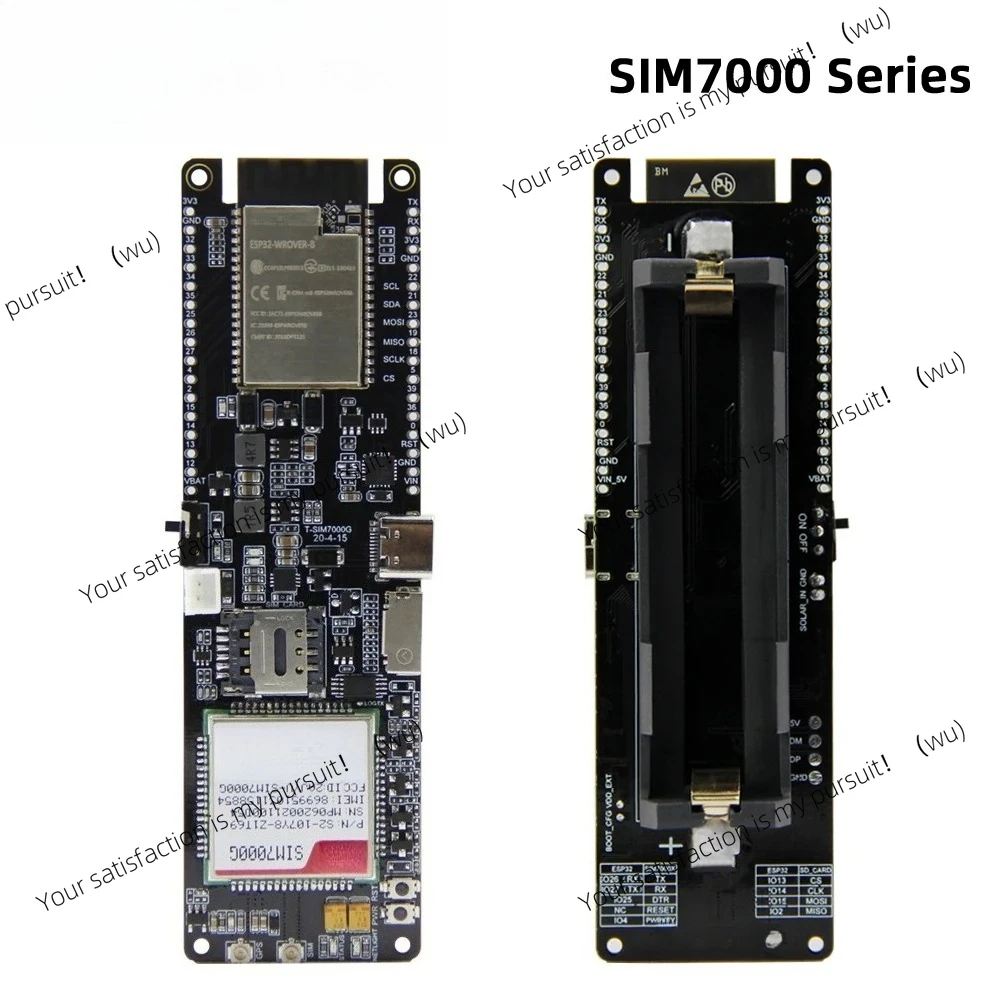 

TTGO T-SIM7000G SIM Development Board ESP32 WiFi Bluetooth GPS Module SIM7000G SIM7000E SIM7000A SIM7000JC 4/16MB Flash Memory