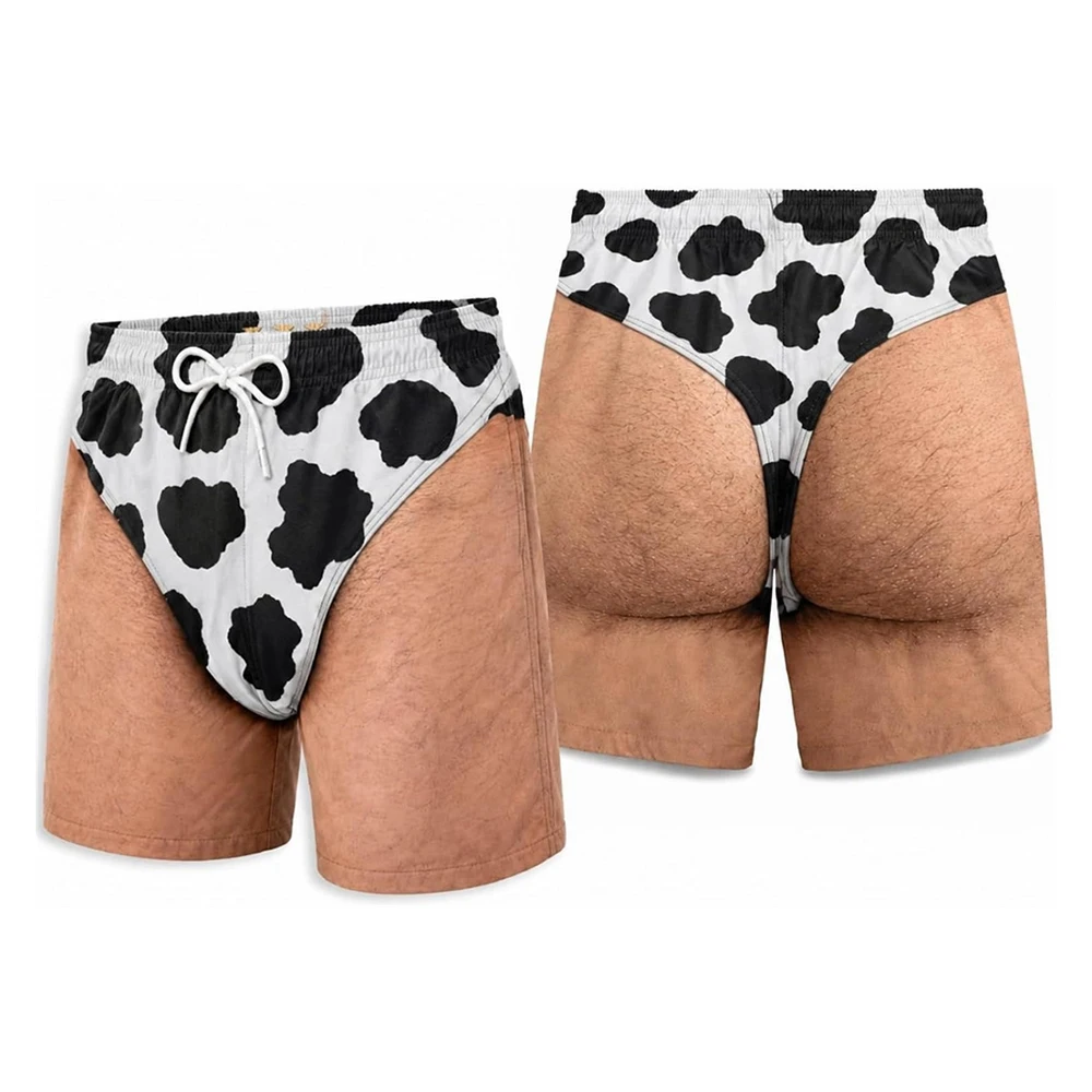 Herren-3D-Stereoskopische-Shorts mit Hüftdruck, lustig und personalisiert, einzigartiges Design, ein Muss für den Sommer, bequem und einfach zu tragen. – Detail 6