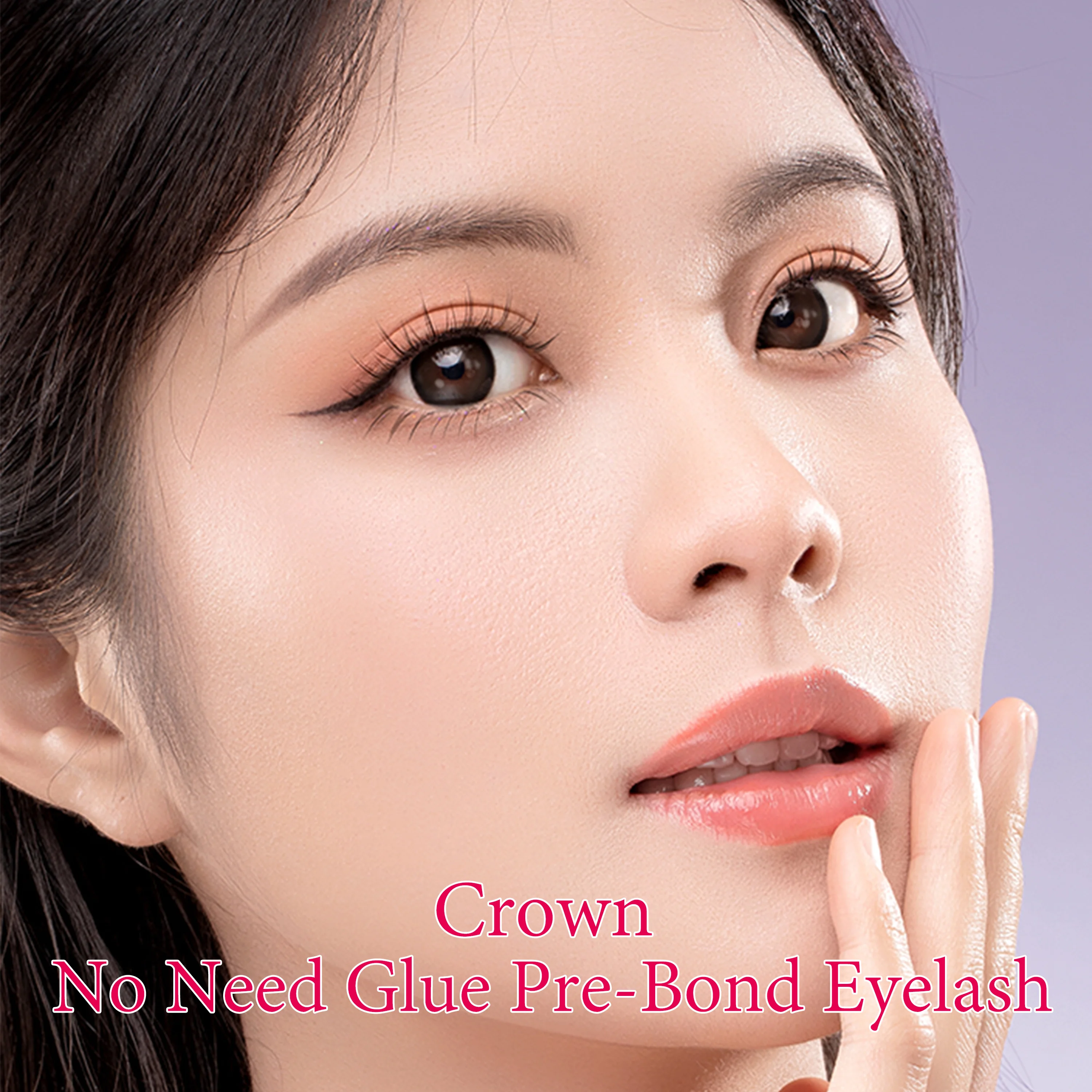 120 Clusters Crown DIY Press On Natural And Long Self Adhesive Eyelashes Extension 100% Handmade Reusable Waterproof Wispy Lash
