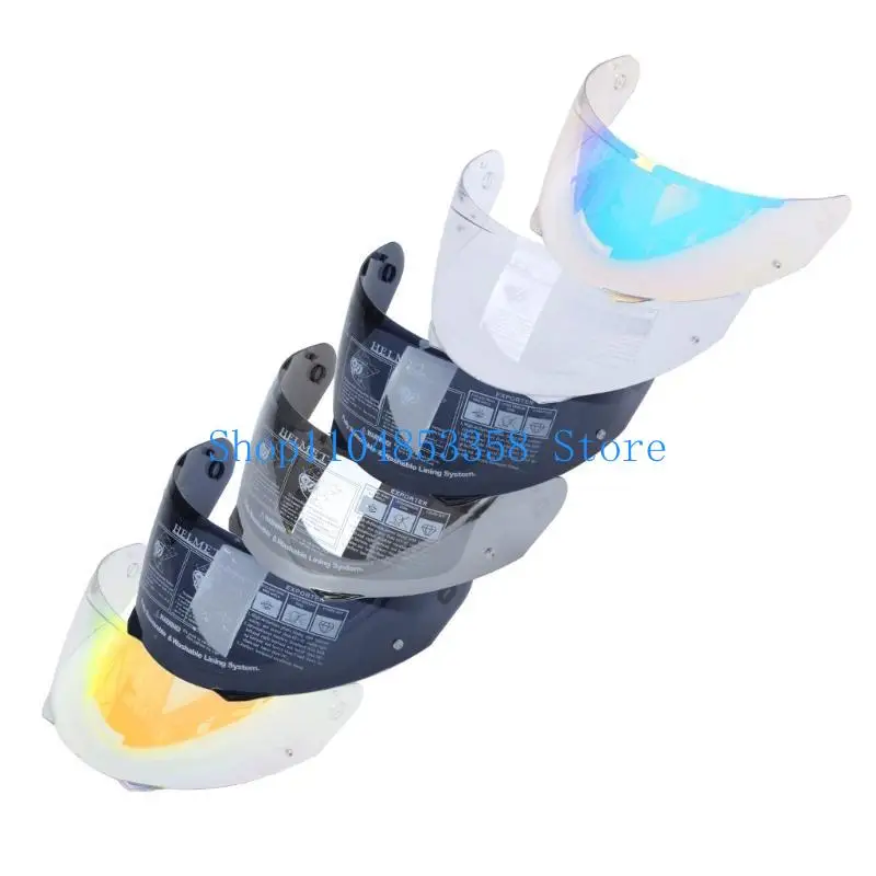 

652F Motorcycles Helmet Lens Shield Visor Motorbike Helmet Spare Part for HJ-33 i90