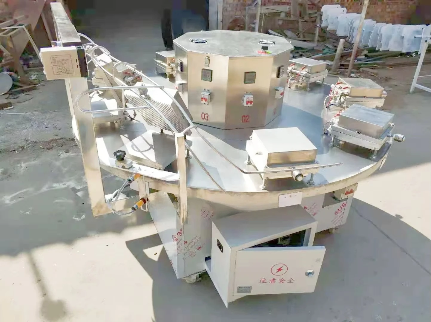 FL Egg Roll Making Machine High Efficiency Crispy Egg Roll Forming Machine For Small Business Snack Processing Plant