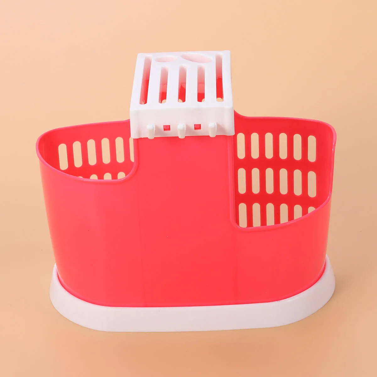 

Organizer Plastic Crafted Utensil Holder Countertop Storage Cooking Tool Multifunctional Kitchen Gadget Dry