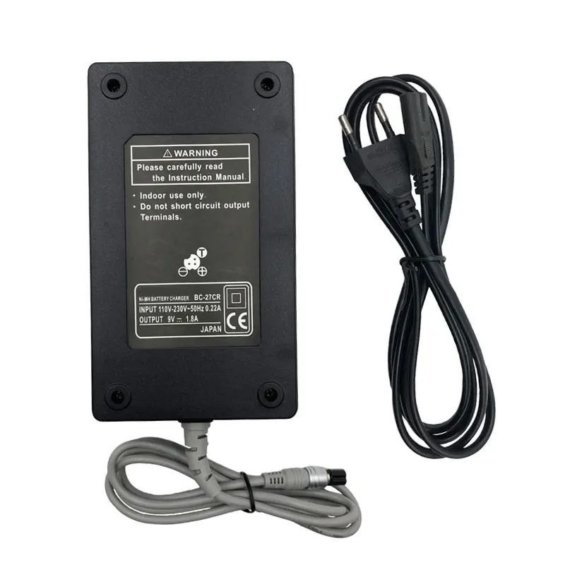 Imagem -02 - Carregador para Estações Totais Bc27cr Bt52q Bt-52qa Bateria Pinos eu Usb Plug Instrumentos de Levantamento