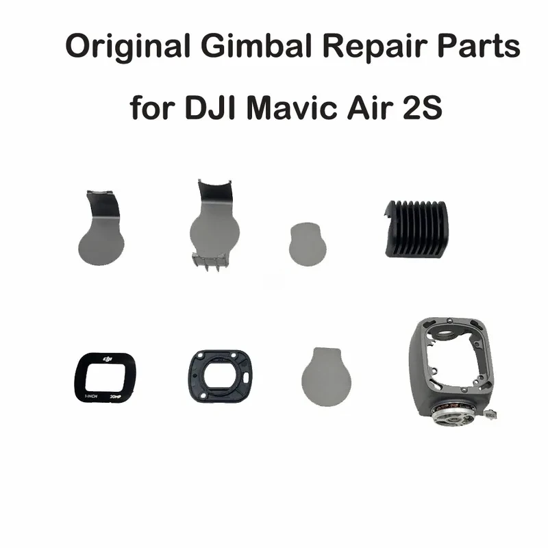 

for DJI Mavic Air 2S Gimbal Arm Cover Shell Cap Set Lens Glass Camera Frame with Motor PTZ Cable Spare Parts