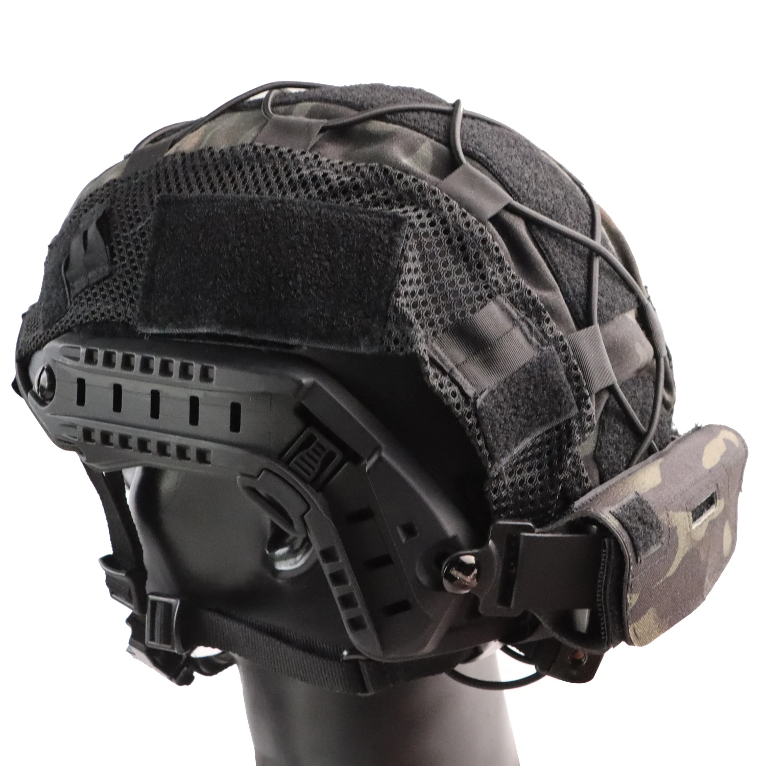 BOOIU Tactical Helmet Balancing Weight Bag Counterbalance with Five Counter Accessory Pouch for OPS Fast BJ PJ MH