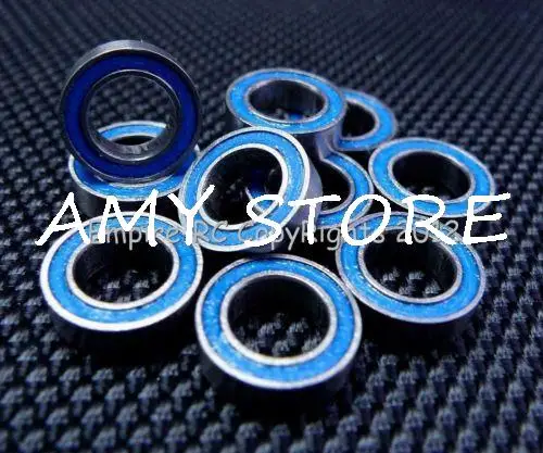 [5 PCS] MR106RS (6x10x3mm) Rubber Sealed Ball Bearing Bearings (BLUE) 6*10*3